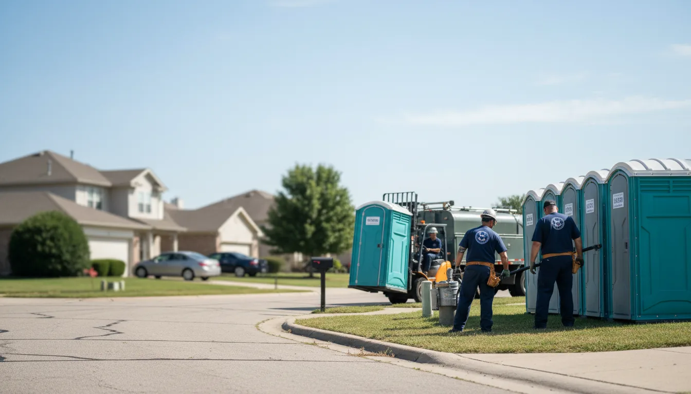 Porta Potty Rental in Devol, OK near me